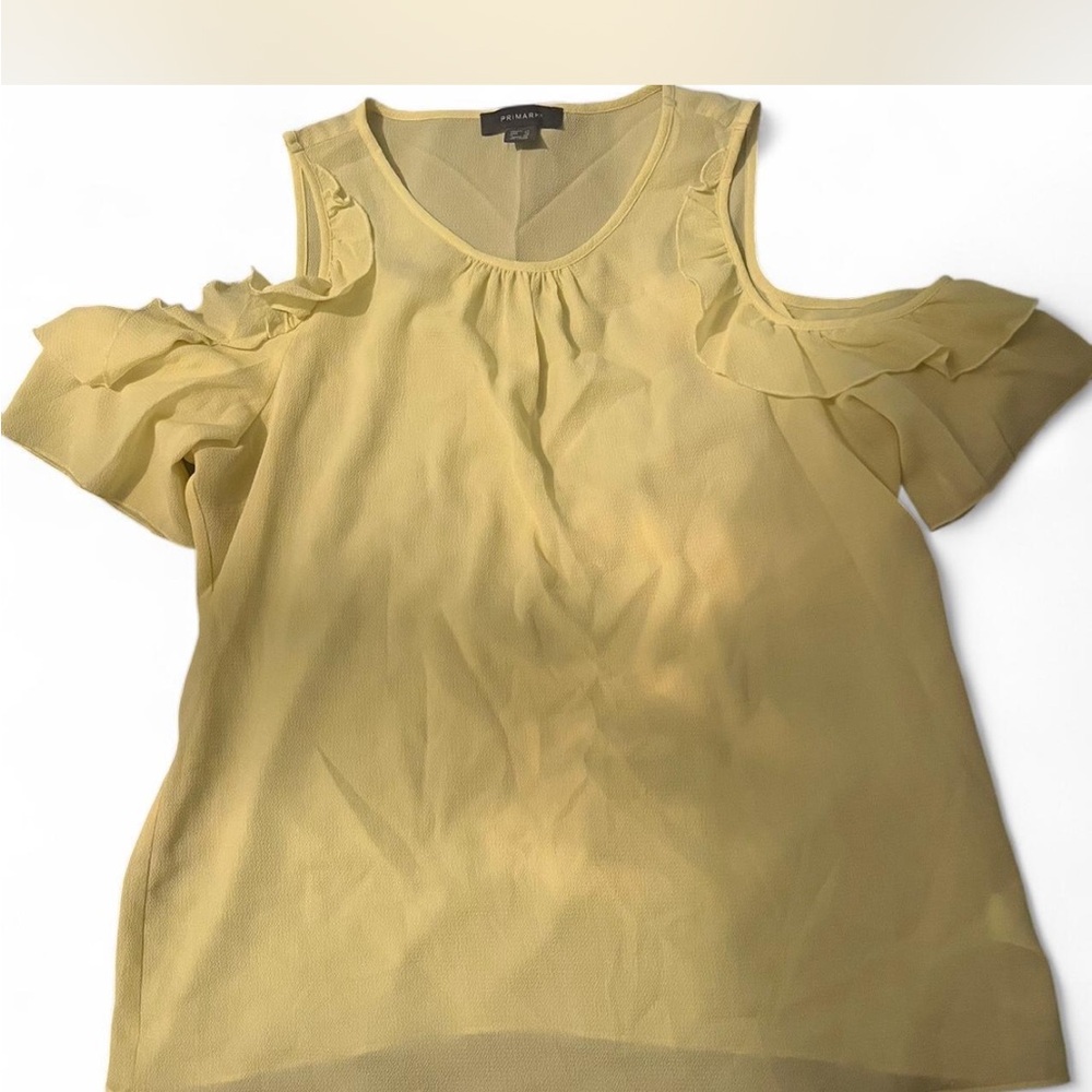 Primark Ruffled Cut Out Blouse